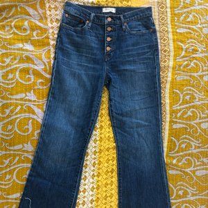 Madewell Denim - Farmer's Market Flares Cropped